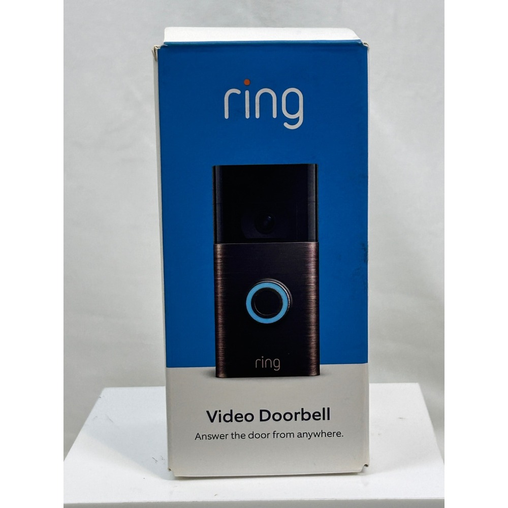 Ring Video Doorbell 2nd Gen Venetian Bronze New Open Box 1080p HD WiFi